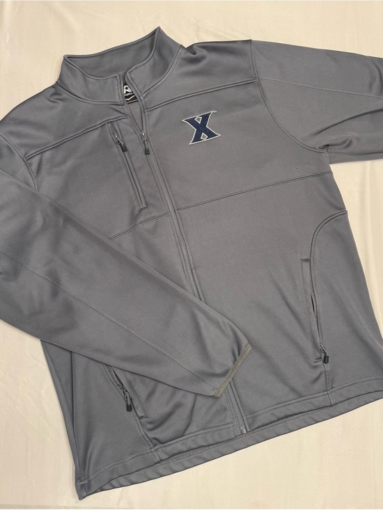 J America Sportswear Other - Xavier University Men's Gray Zip-Up Jacket